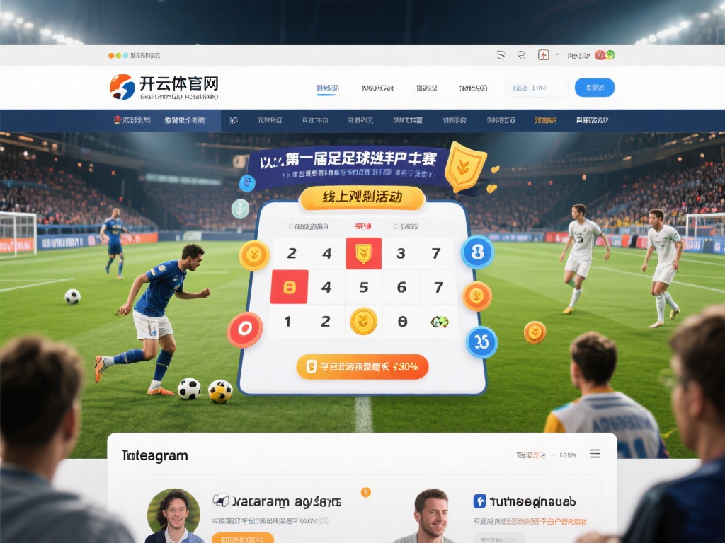 以某次大型足球赛事为例，开云体育馆网在赛事期间推出